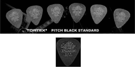 Dunlop488R／Tortex PITCH BLACK Standardの画像