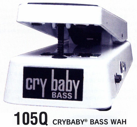 Dunlop105Q CRYBABY BASS WAH（ベース・ワウワウ）の画像