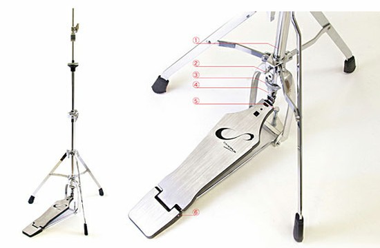 CANOPUSCHS-1 Light Weight Hi-Hat Standの画像