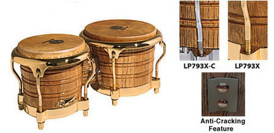 LPLP Galaxy Giovanni Series Wood Bongosの画像