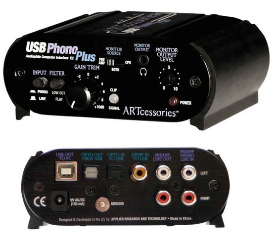 ARTUSB Phono Plus Project Series（フォノ・プリアンプ搭載）の画像