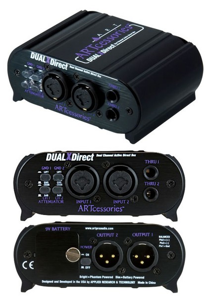 ARTDual X Direct
デュアル・ダイレクトボックス（アクティブ）の画像