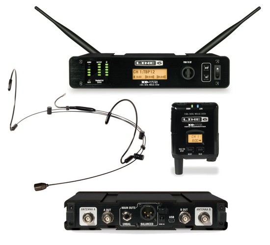 Line6XD-V75HS（ヘッドセット・マイク）の画像