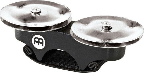 MeinlFINGER JINGLES スチール製フィンガージングル FJS1S-BKの画像