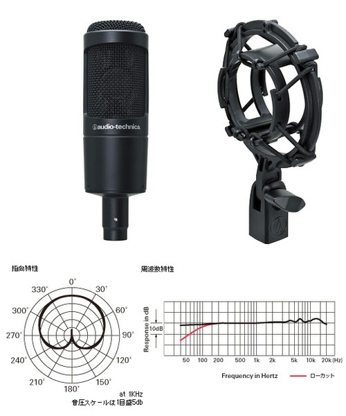 audio-technicaAT2035 (コンデンサーマイク)の画像