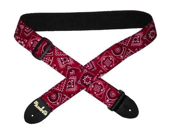 D'AndreaFabric Web Strap APFW8 (Red Bandanna)の画像