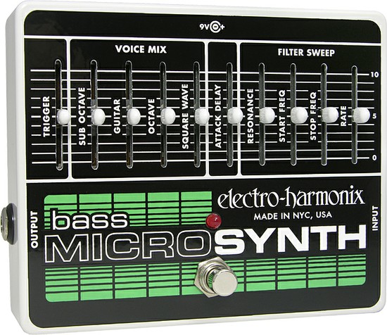 electro harmonixBass Micro Synthesizer Analog Microsynthの画像