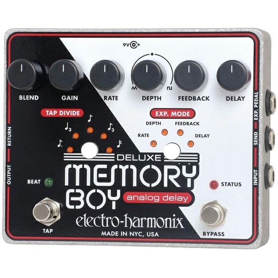 electro harmonixDeluxe Memory Boy Analog delay with tap tempoの画像