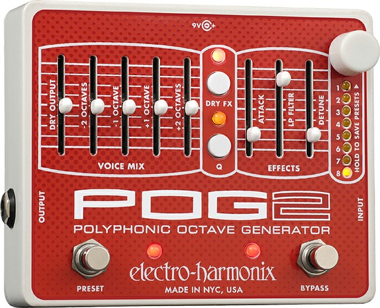 electro harmonixPOG2 Polyphonic Octave Generatorの画像