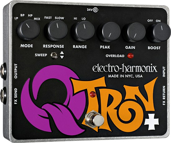 electro harmonixQ-Tron Plus Envelope Filter with Effects Loopの画像