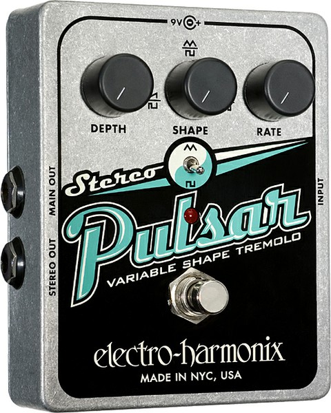 electro harmonixStereo Pulsar Variable Shape Analog Tremoloの画像