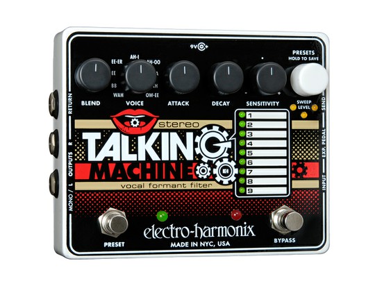 electro harmonixStereo Talking Machine Vocal Formant Filterの画像