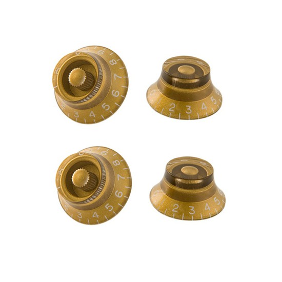 GibsonPRHK-020 Top Hat Knobs, Gold (4 pcs.)の画像