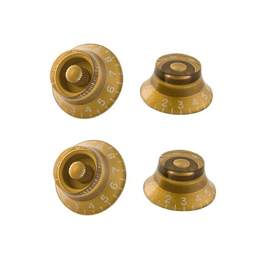 GibsonPRHK-020 Top Hat Knobs, Gold (4 pcs.)の画像