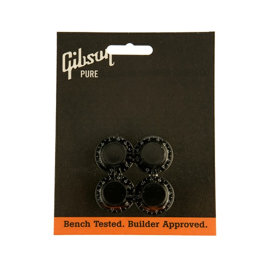 GibsonPRHK-010 Top Hat Knobs, Black (4 pcs.)の画像
