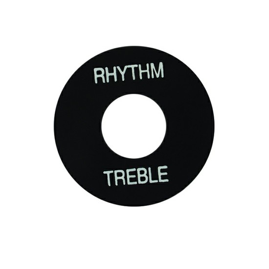 GibsonPRWA-020 BK (WH inprint)トグルスイッチカバー　（文字：ホワイト）の画像