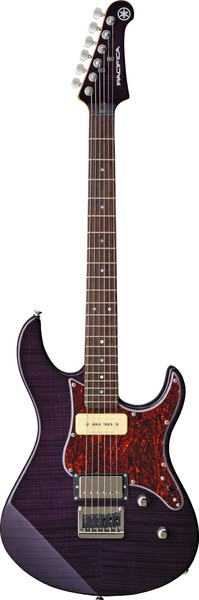 YAMAHAPACIFICA611HFM TRANSLUCENT PURPLEの画像