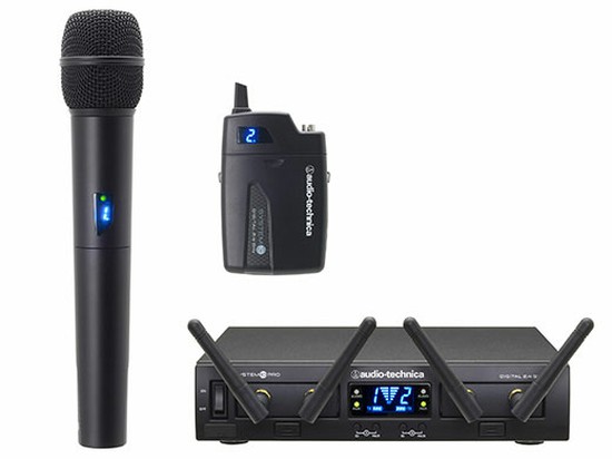 audio-technicaATW-1312 ラックマウント2chコンボワイヤレスシステムの画像