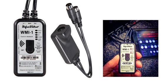 Hughes&KettnerWMI-1 Wireless MIDI Interface （HUK-WMI/1）の画像