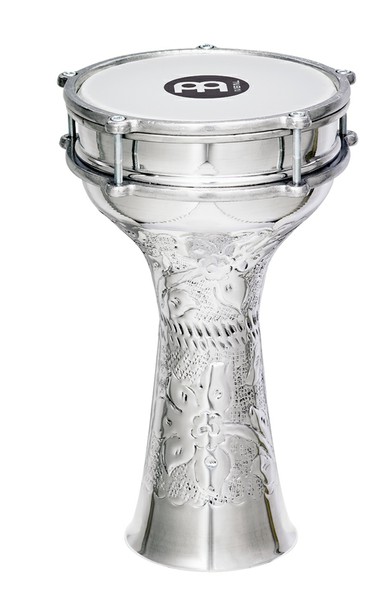 MeinlHE-113 ALUMINUM DARBUKAS, HAND-HAMMERED 7-1/4