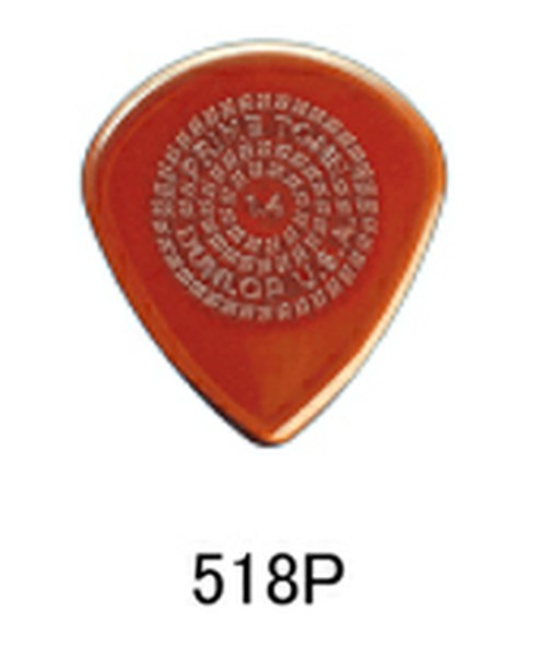 Dunlop518P Primetone Sculpted Plectra JAZZIII with Gripの画像