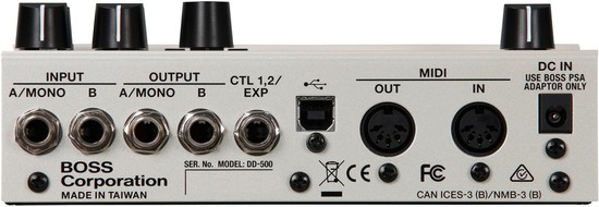 BOSSDD-500 (ディレイ）の画像
