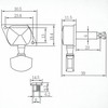 AriaAT-145G（ギター用 3対3）の画像
