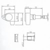 AriaAT-280G（ギター用 3対3）の画像