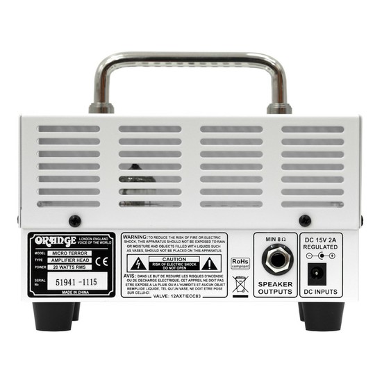 ORANGEMicro Terror Amp Headの画像