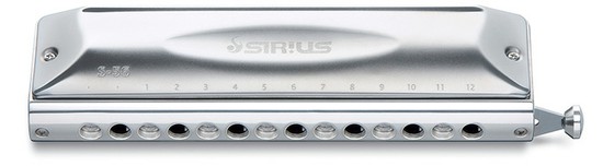 Suzukiクロマチックハーモニカ 14穴 シリウス S-56Cの画像