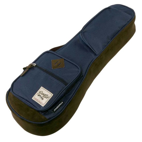 IbanezPOWERPAD “Designer Collection” Bag for Soprano Style Ukulele Navy Blue UBS541-NBの画像