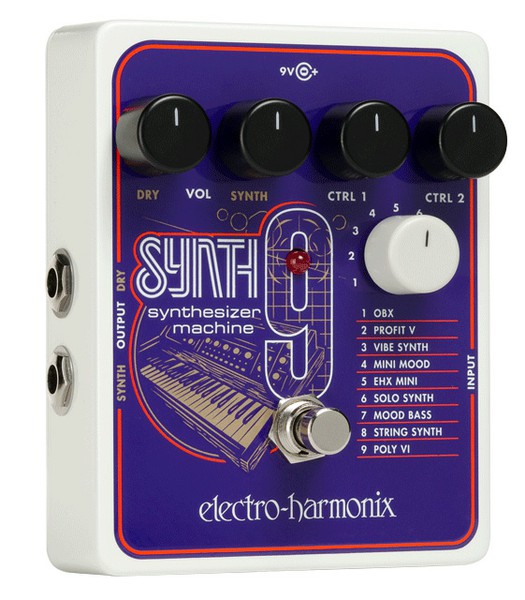 electro harmonixThe polyphonic SYNTH9 Synthesizer Machineの画像