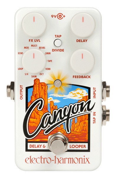 electro harmonixCanyon Delay & Loopersの画像