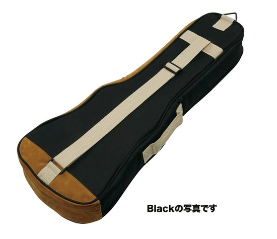 IbanezPOWERPAD “Designer Collection” Bag for Tenor Style Ukulele Black IUBT541-BKの画像