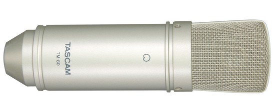 TASCAMラージダイヤフラム・コンデンサーマイク TM-80の画像
