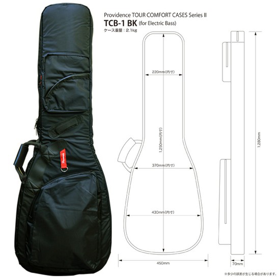 ProvidenceTOUR COMFORT CASES TCB-1 BK (for Electric Bass)の画像