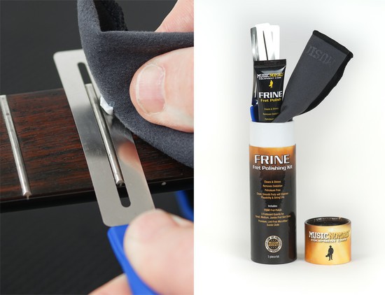 MUSIC NOMADフレットクリーニングのパーフェクトセット FRINE Fret Polishing Kit MN124の画像