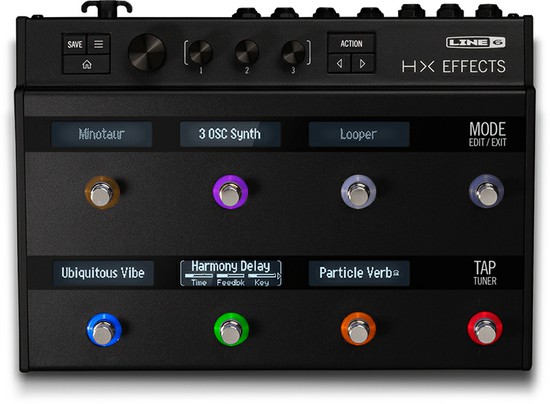 Line6マルチエフェクター HX Effectsの画像
