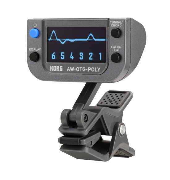KORGPOLYPHONIC CLIP-ON TUNER ギター専用 AW-OTG-POLYの画像
