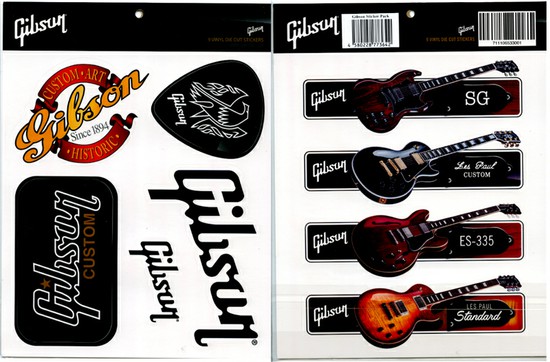 GibsonGibson ステッカー G-STICKER3の画像