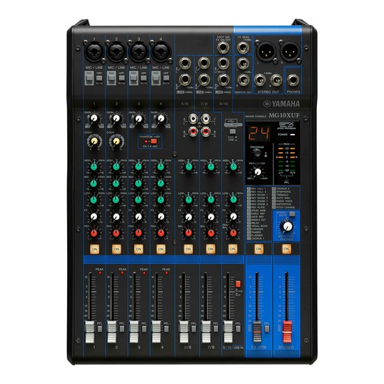 YAMAHAアナログ10chミキシングコンソール MG10XUFの画像