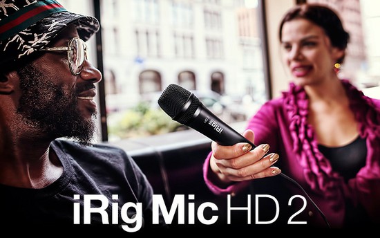 IK MultimediaiRig Mic HD2　24-bit/96kHzハンドヘルド・マイクロフォンの画像