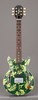 Woodstics GuitarsWS-MINI ALOHA Deep Green & Greenの画像