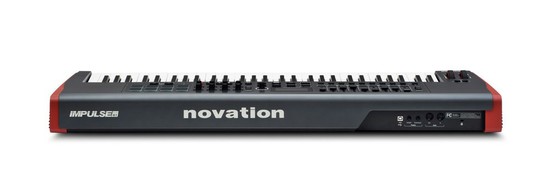 novationIMPULSE 61 61鍵MIDI キーボードの画像
