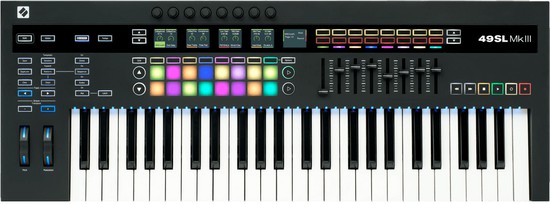 novation49 SL MKIII キーボドコントローラーの画像