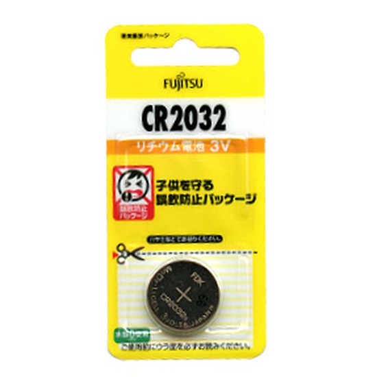 Fujitsuリチウム電池 3V CR2032の画像