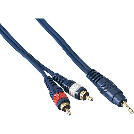 TRUE DYNAパッチングケーブル TD-10SMRC StMini/RCA×2 1Mの画像