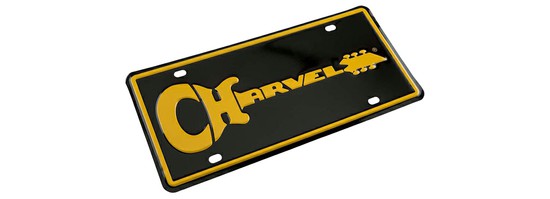 CharvelCharvel Logo License Plateの画像