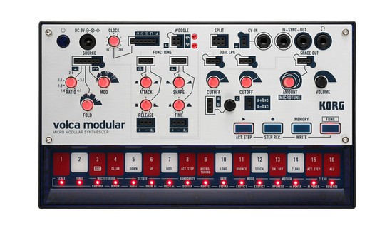 KORGvolca modukar micro modular synthesizerの画像