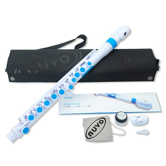 NUVOjFlute 2.0 White+Blueの画像